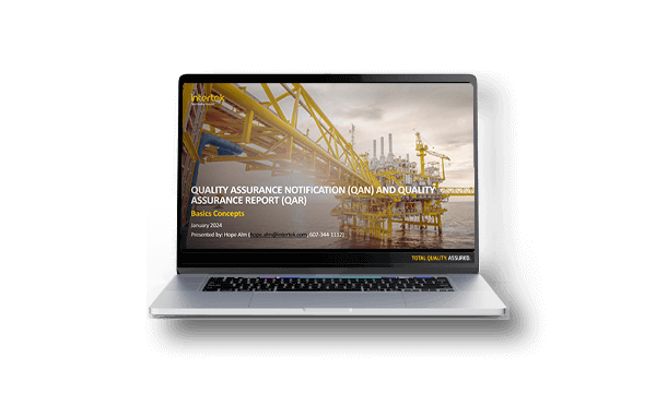 Quality Assurance Notification (QAN) and Quality Assurance Registration (QAR): Basic Concepts